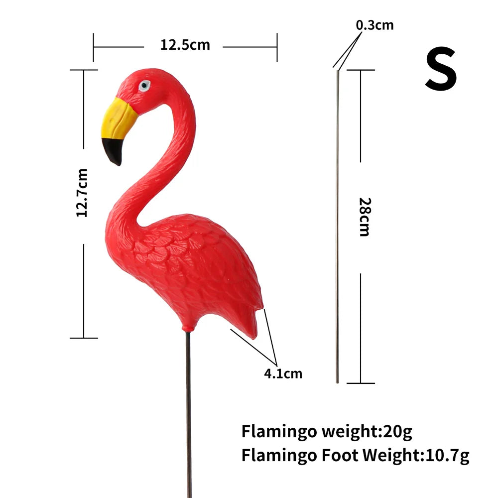 Aura-Plume – Architectural Flamingo Garden Sculpture