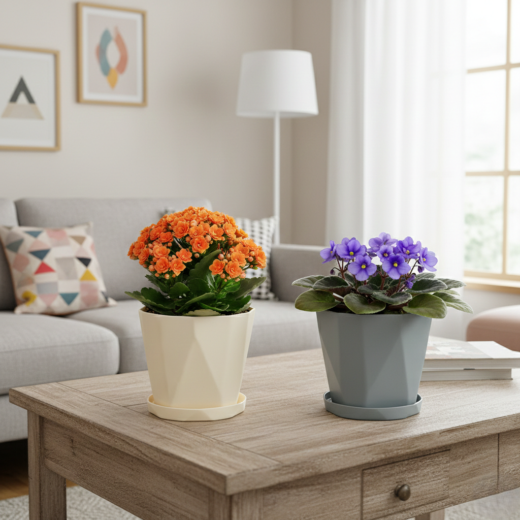 Geometric Facet Garden Planter