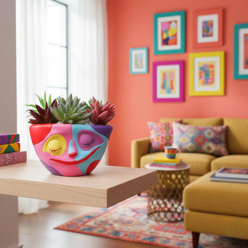 Expressionist Muse Planter