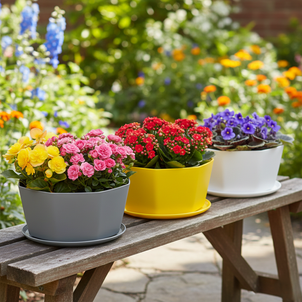 Octa-Bloom Planter | Premium Large Caliber Geometric Pot