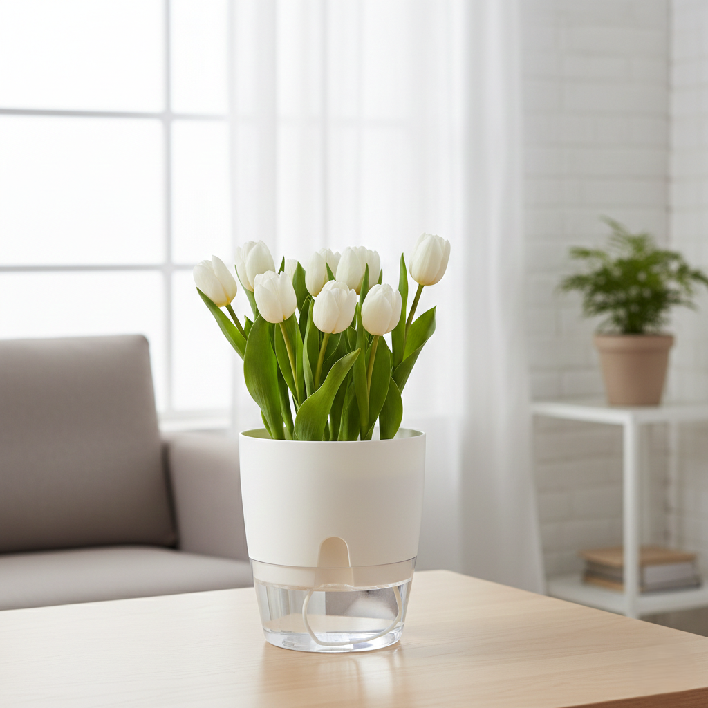 Hydro-Port Planter | Self-Watering Pot with Easy-Fill Access