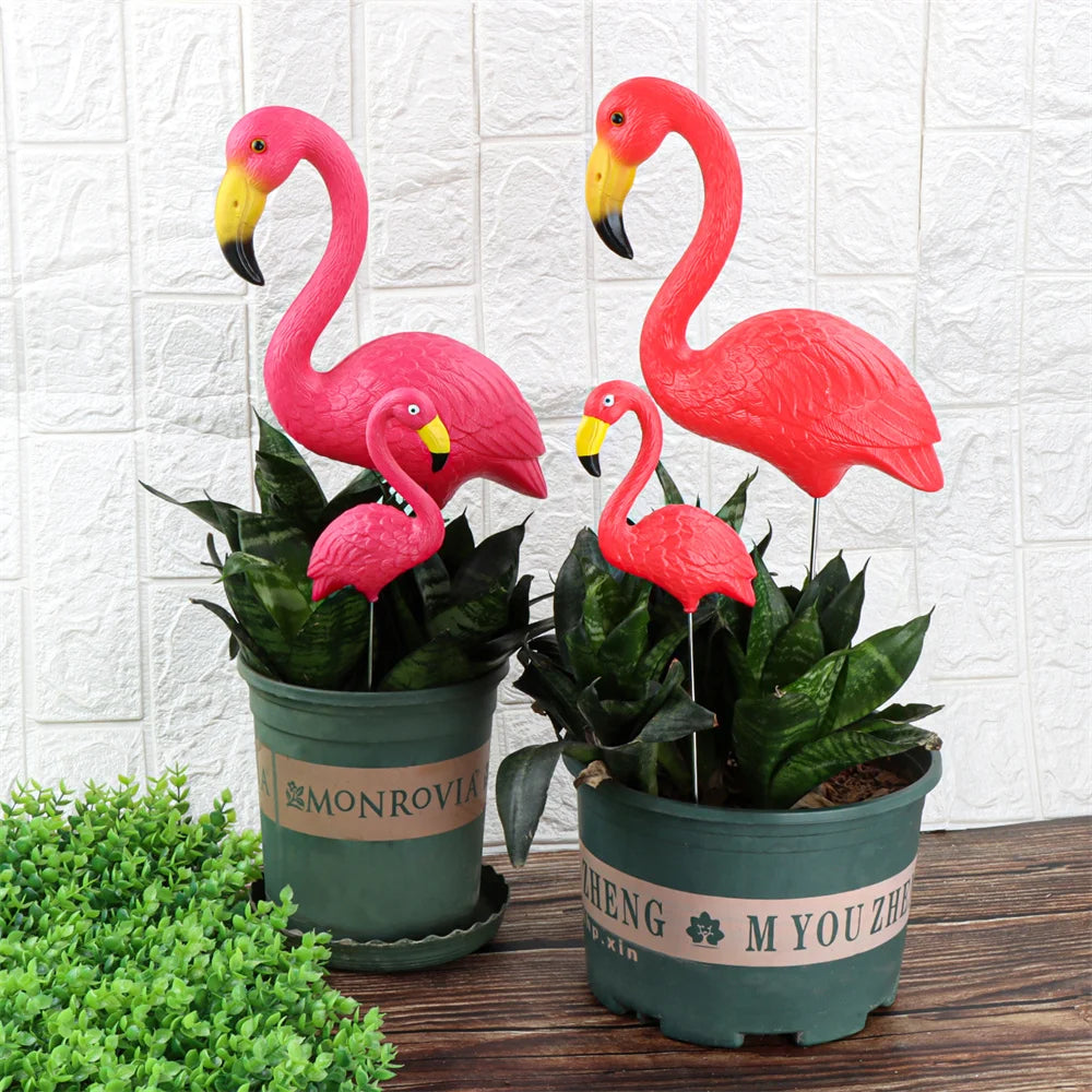 Aura-Plume – Architectural Flamingo Garden Sculpture
