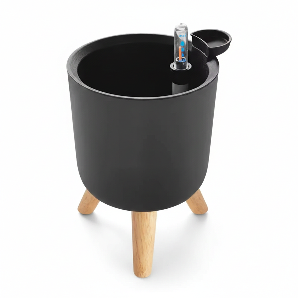 Vista-Step Elevated Self-Watering Planter with Scandi-Stand