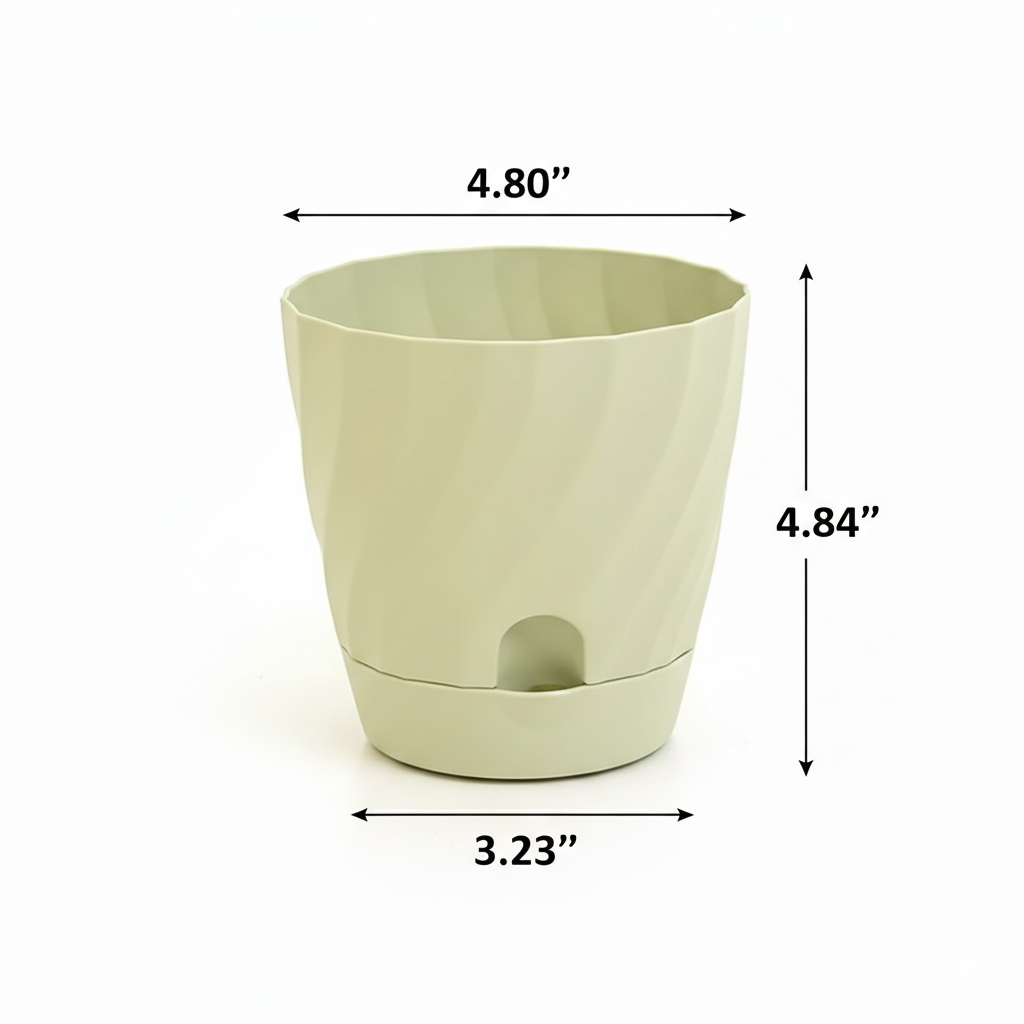 Spiral Zen Vortex Planter