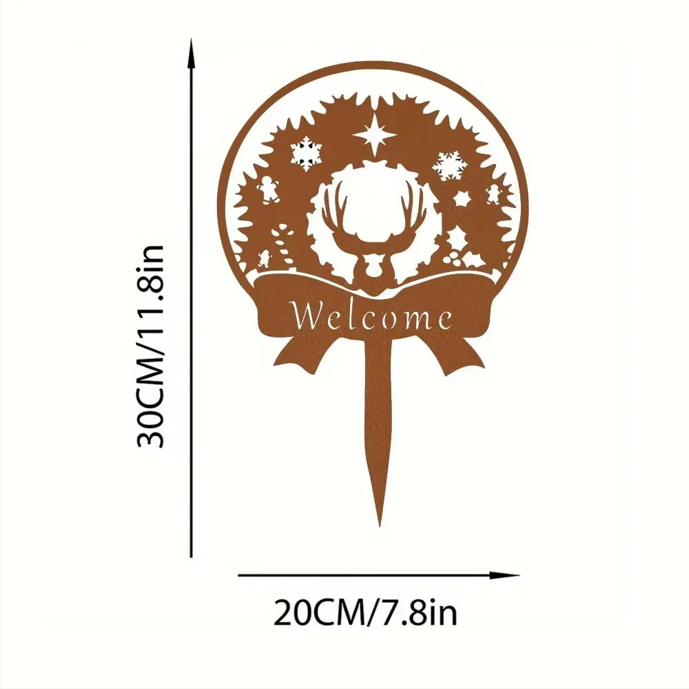 Aura-Russet – Architectural Iron Meadow Stake