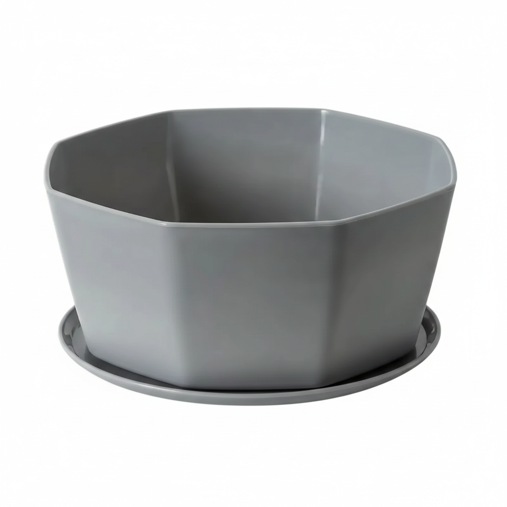 Octa-Bloom Planter | Premium Large Caliber Geometric Pot