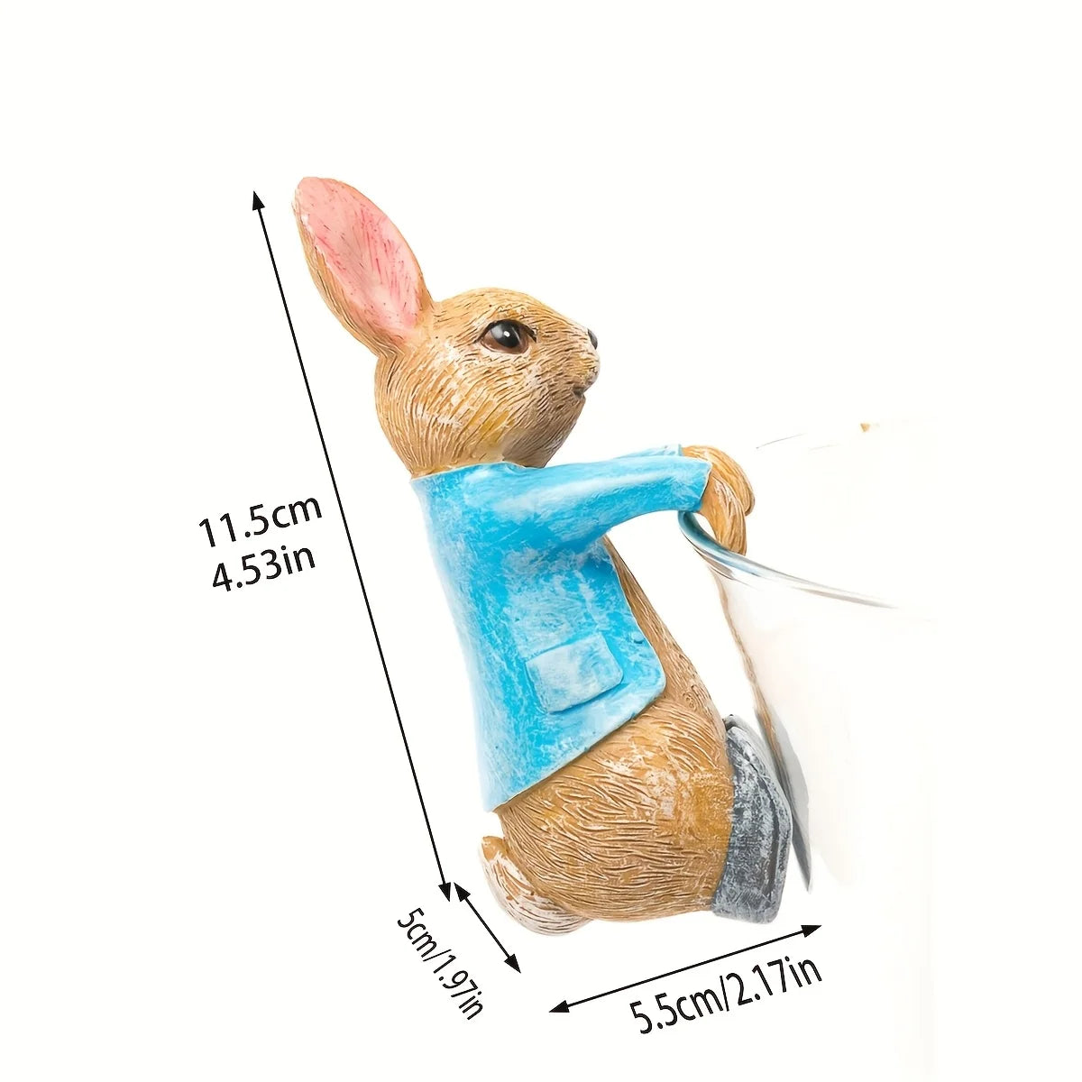 Aura-Hollow – Hand-Finished Architectural Rabbit Sculpture