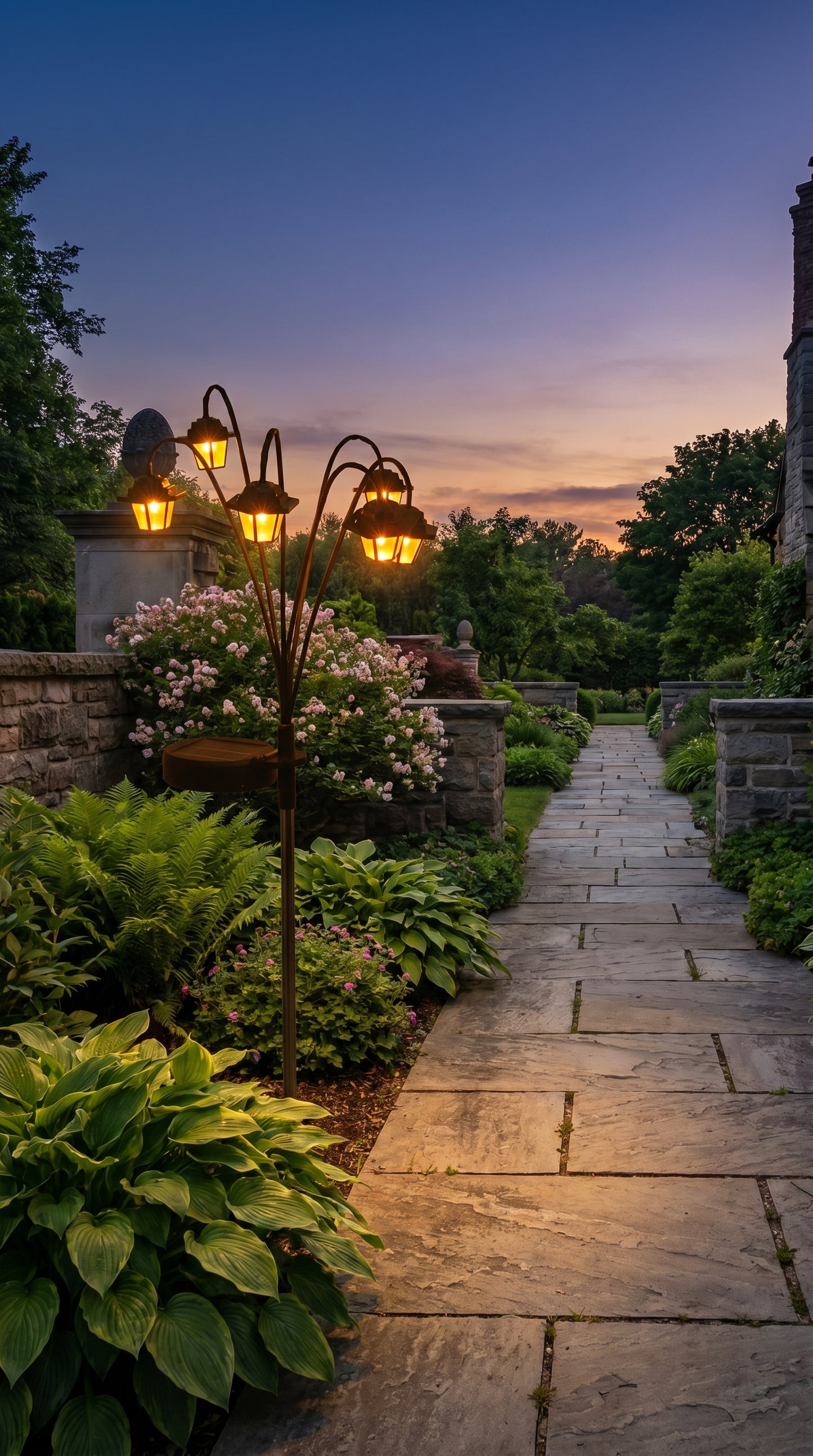 Aura-Heritage – Architectural Retro Solar Lantern