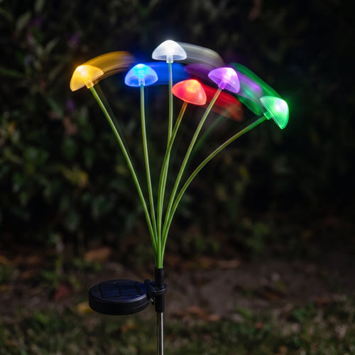 Aura-Mycelia – Kinetic Dual-Mode Solar Landscape Lights
