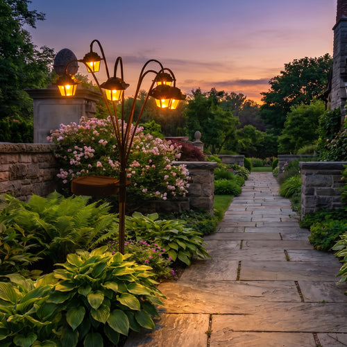 Aura-Heritage – Architectural Retro Solar Lantern