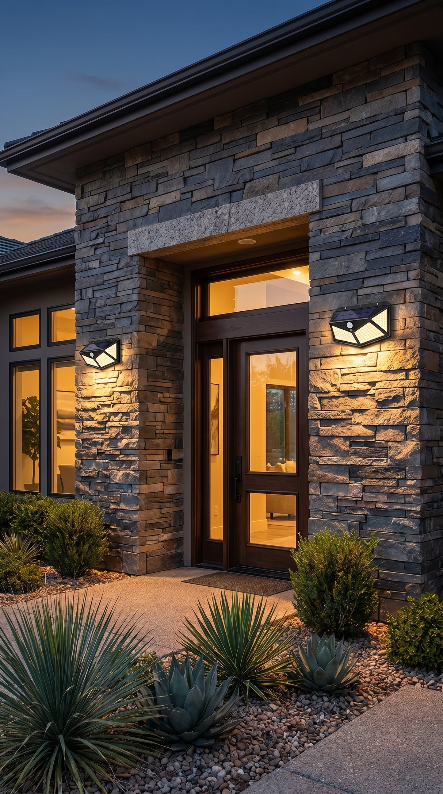 Aura-Sconce – Architectural Dimmable Solar Wall Light