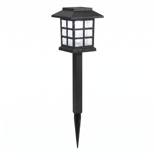 Aura-Mosaic – Patterned Solar Pathway Lights (8-Pack)