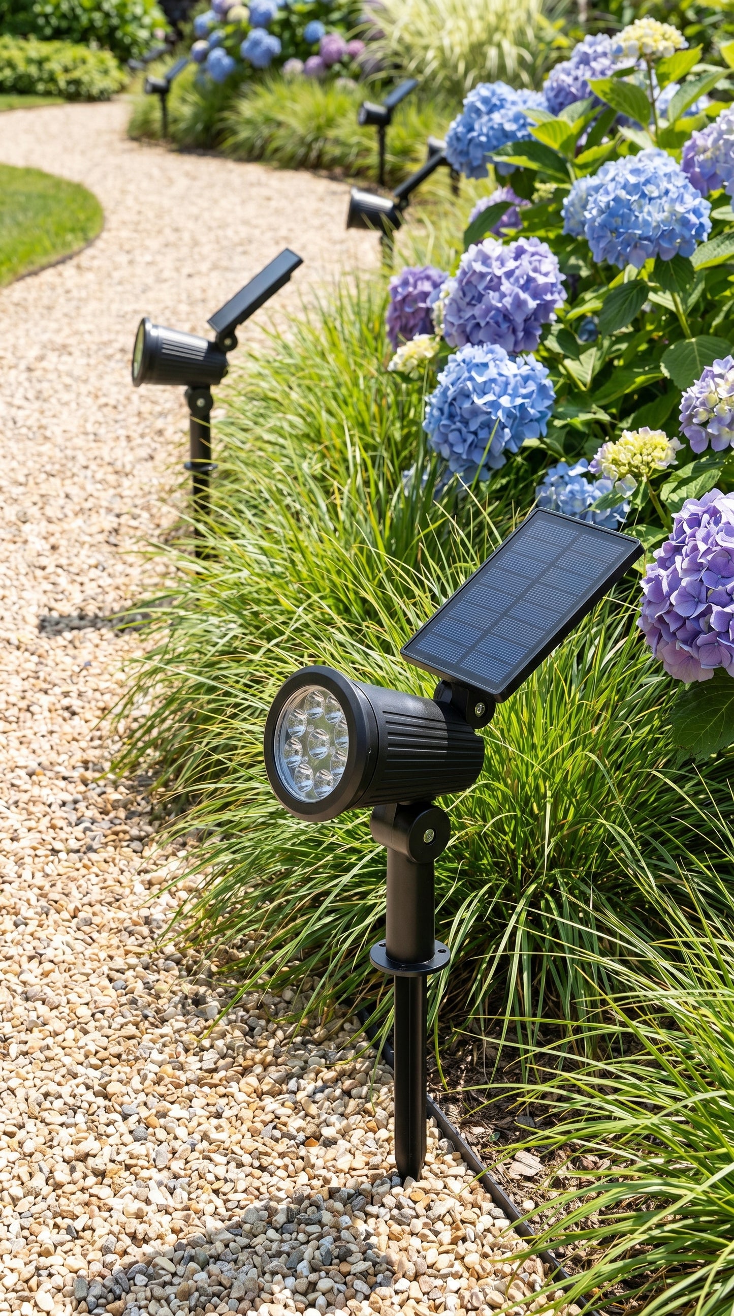 Aura-Zenith – Precision Architectural Solar Spotlight