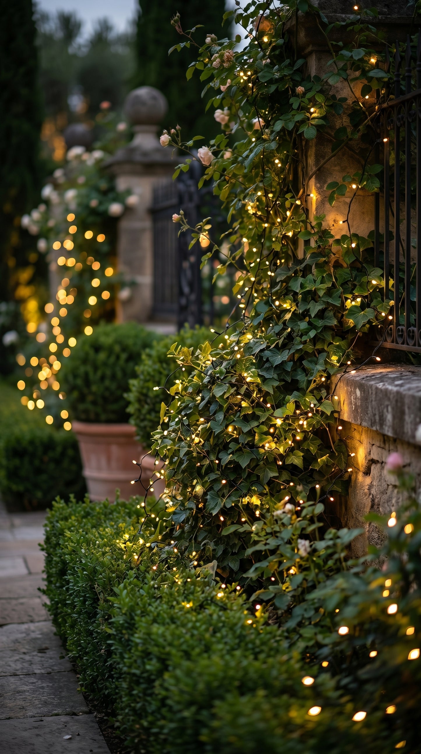 Aura-Glisten – Architectural Solar Fairy Lights