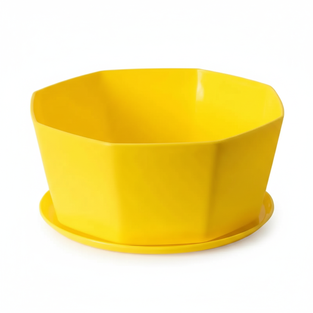 Octa-Bloom Planter | Premium Large Caliber Geometric Pot