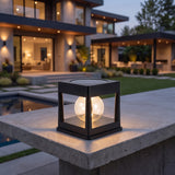 2-in-1 Architectural Solar Column & Pathway Light