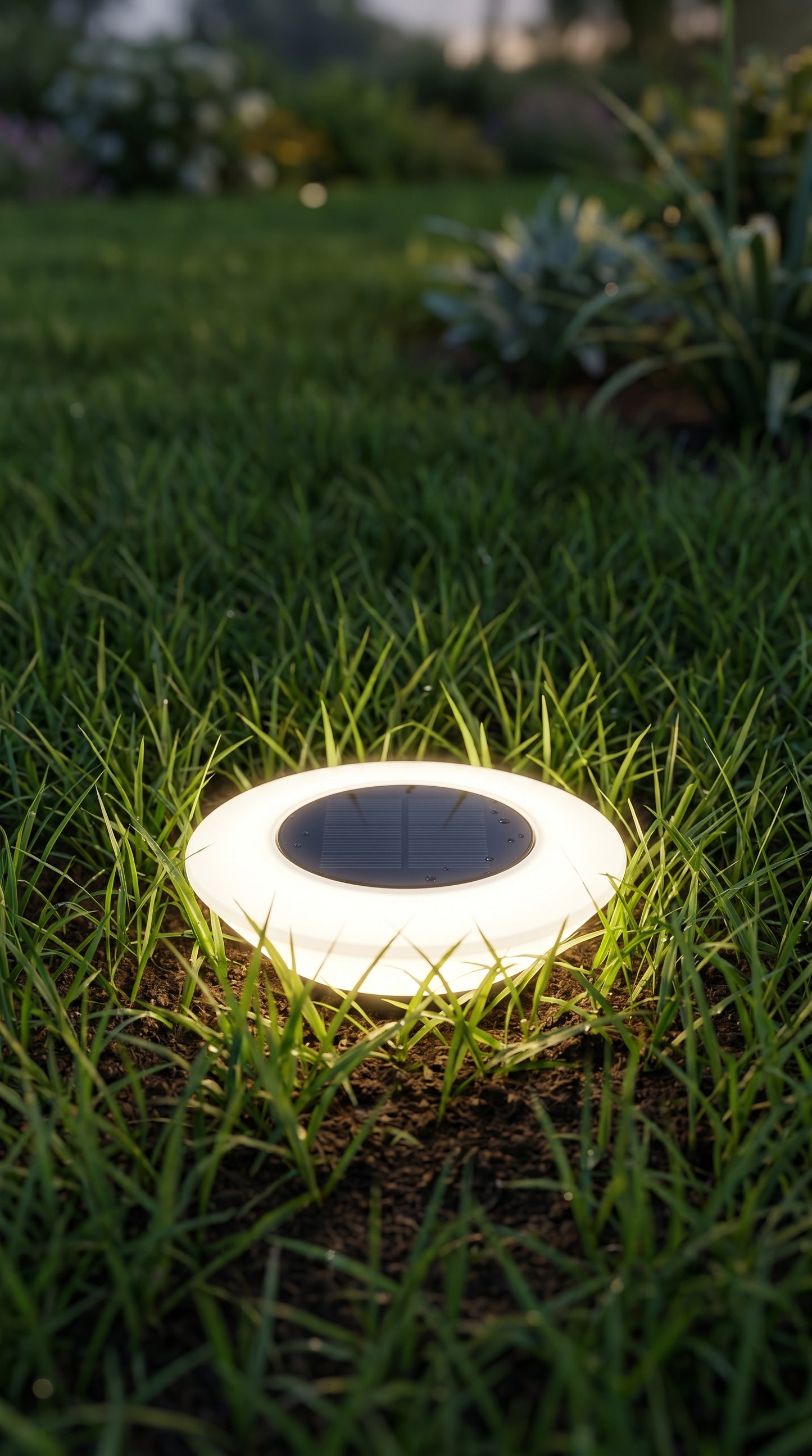 Aura-Disc – Architectural Flush Solar Ground Lights