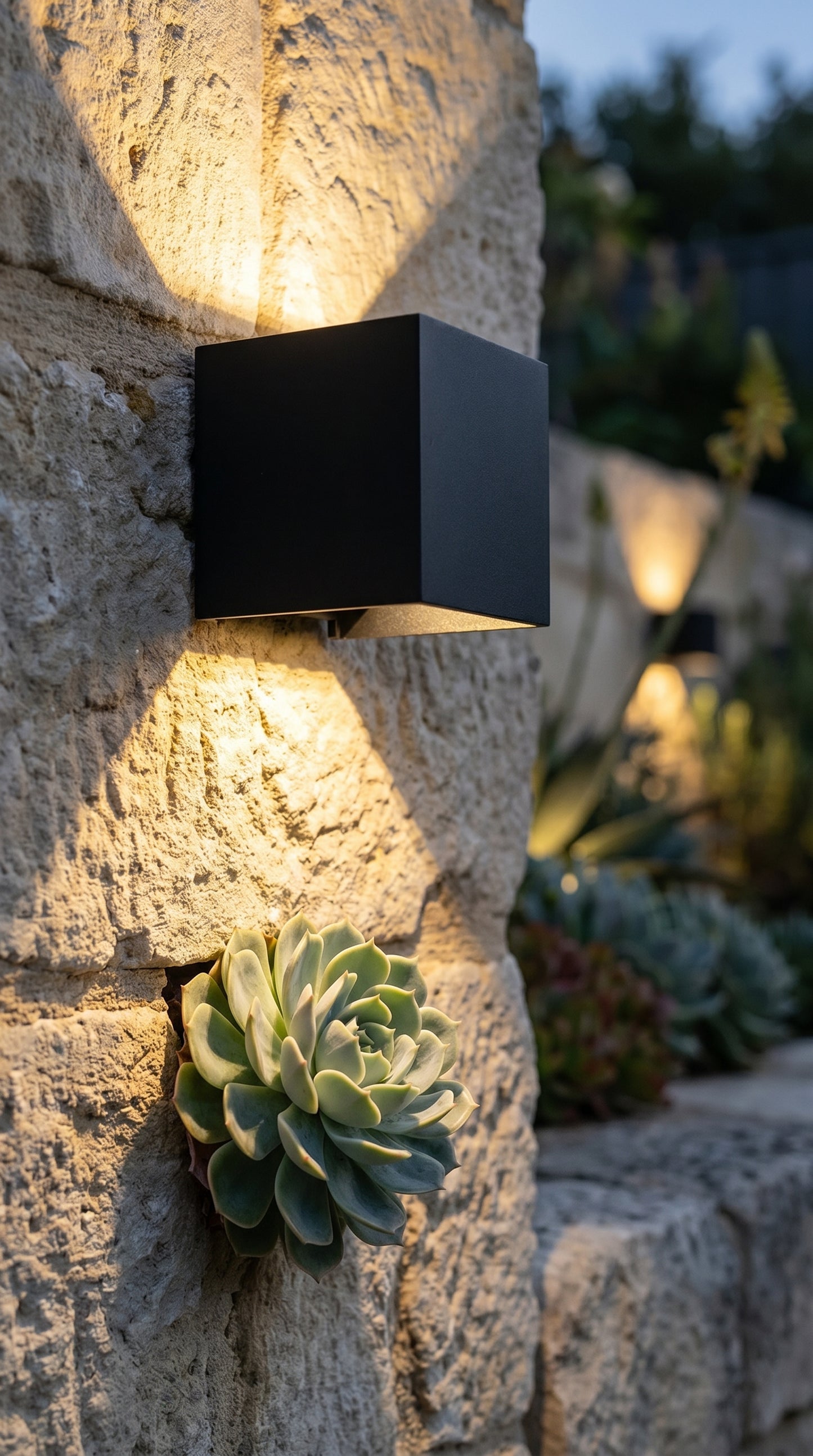 Aura-Beam – Modern Architectural Cube Light