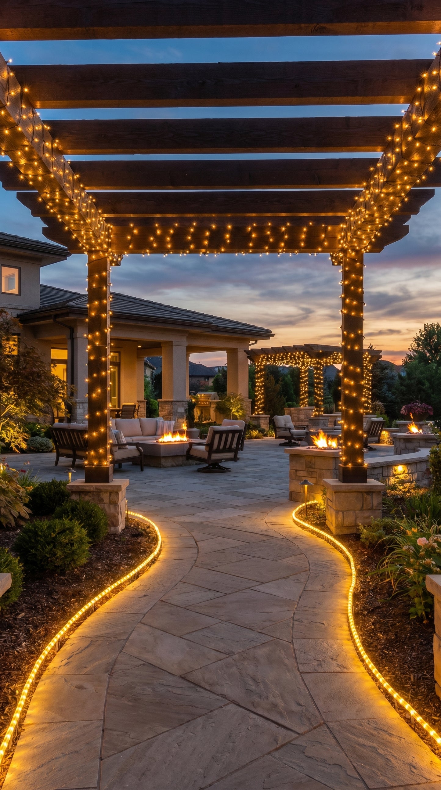 Aura-Glisten – Architectural Solar Fairy Lights