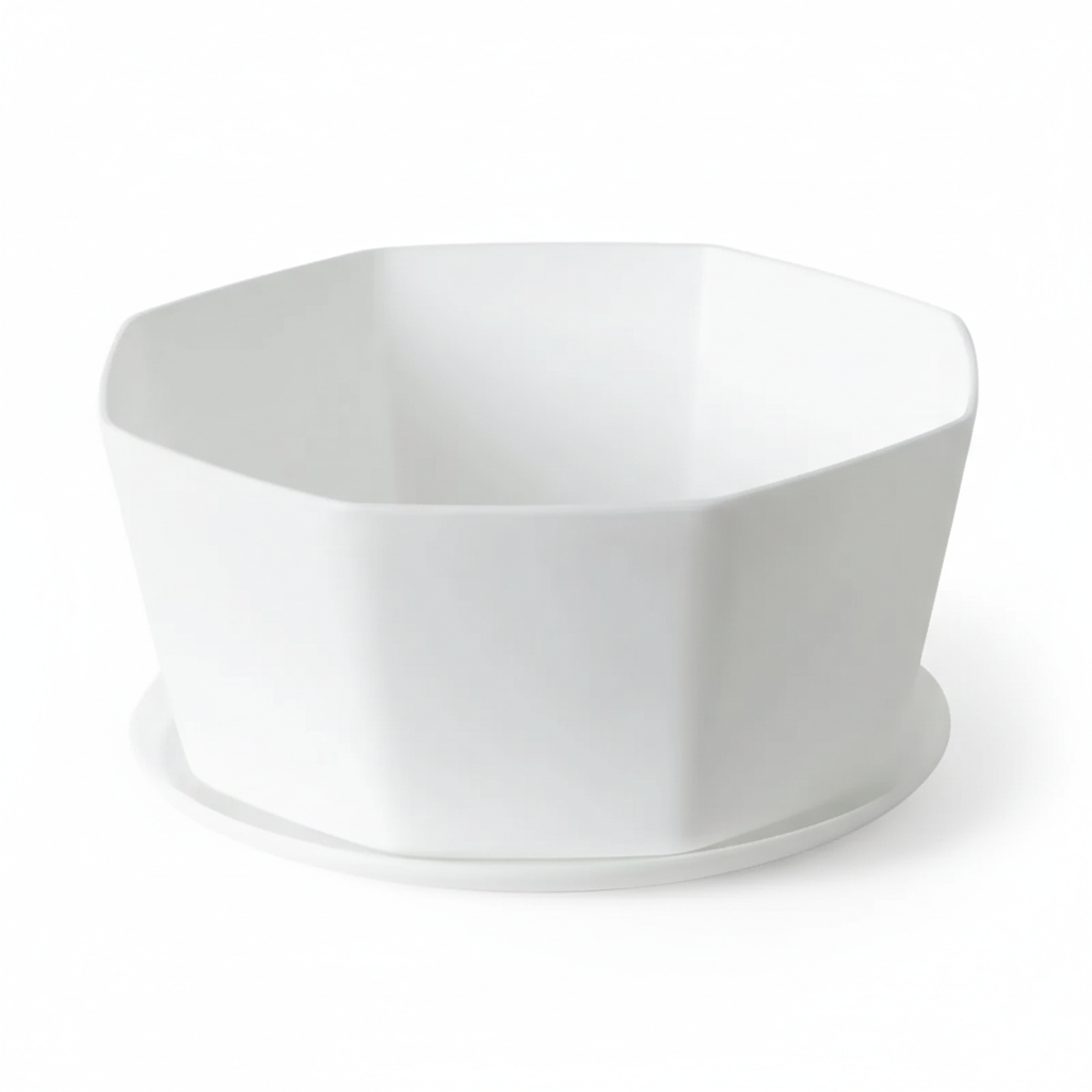 Octa-Bloom Planter | Premium Large Caliber Geometric Pot