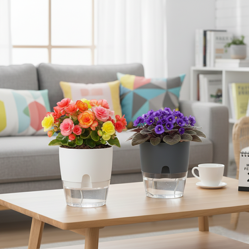 Hydro-Port Planter | Self-Watering Pot with Easy-Fill Access