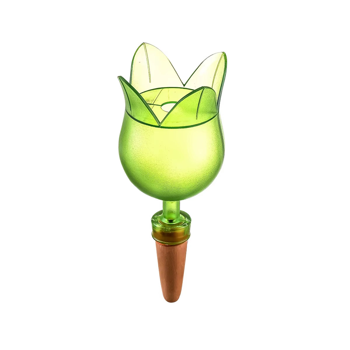 1PCS Flower Shape Automatic Plant Watering Insert Effortless Self Watering Device Drip Irrigation System for Indoor Outdoor