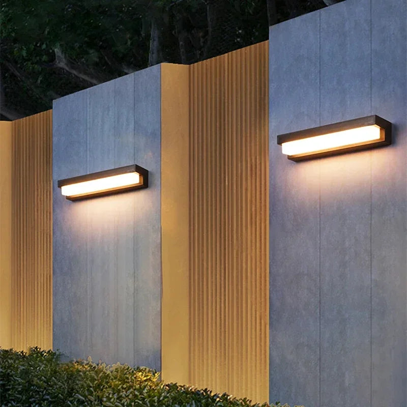 LED Outdoor Solar Wall Lights Waterproof Solar Light Balcony Villa Doorway Courtyard Walled Lighting Fence Decor Solar Lamp