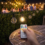 Vesper-Glow – Hybrid Solar & USB Globe String Lights