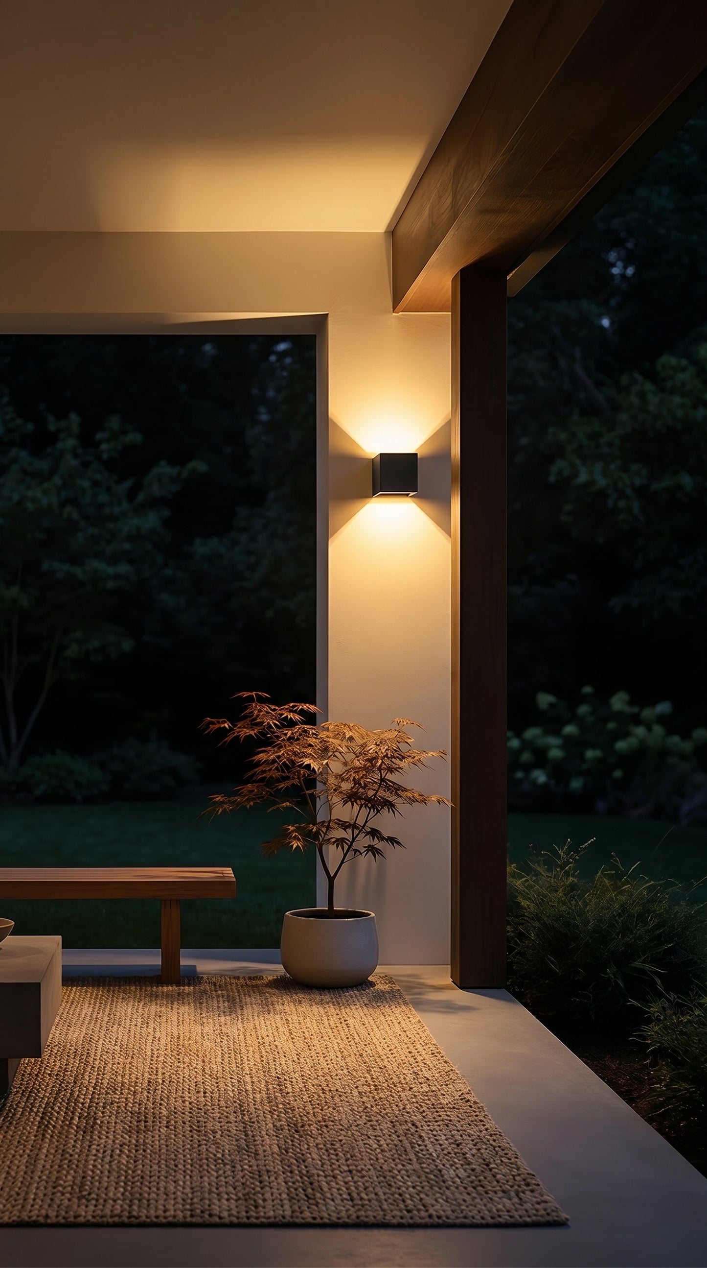 Aura-Beam – Modern Architectural Cube Light