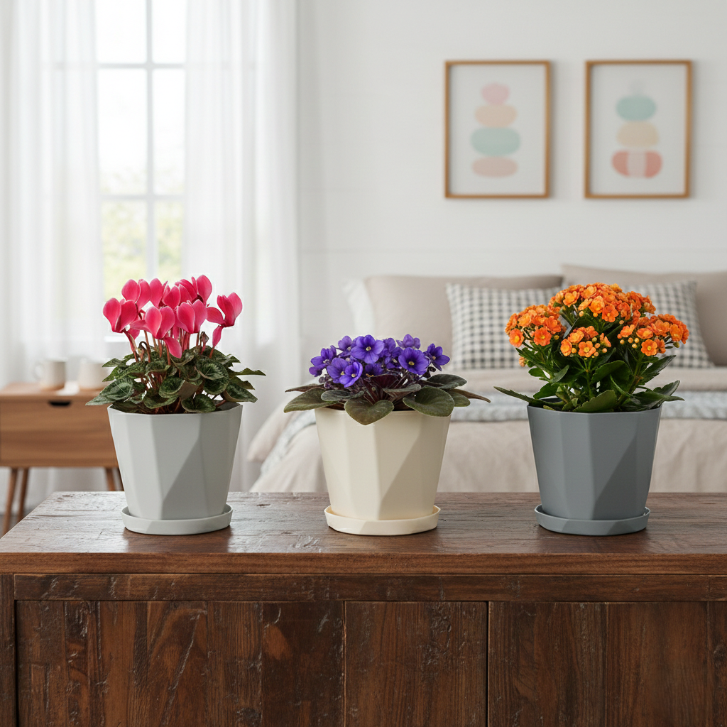 Geometric Facet Garden Planter