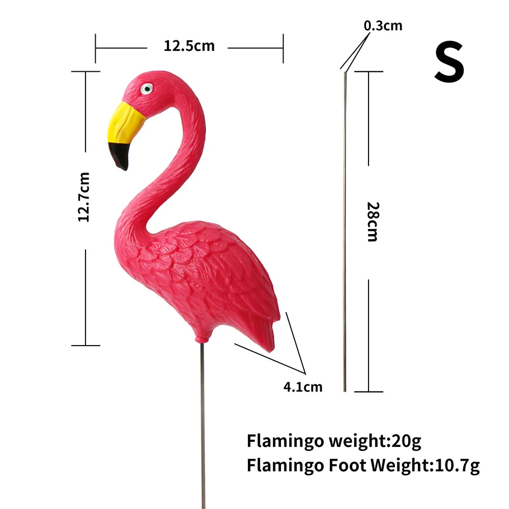 Aura-Plume – Architectural Flamingo Garden Sculpture