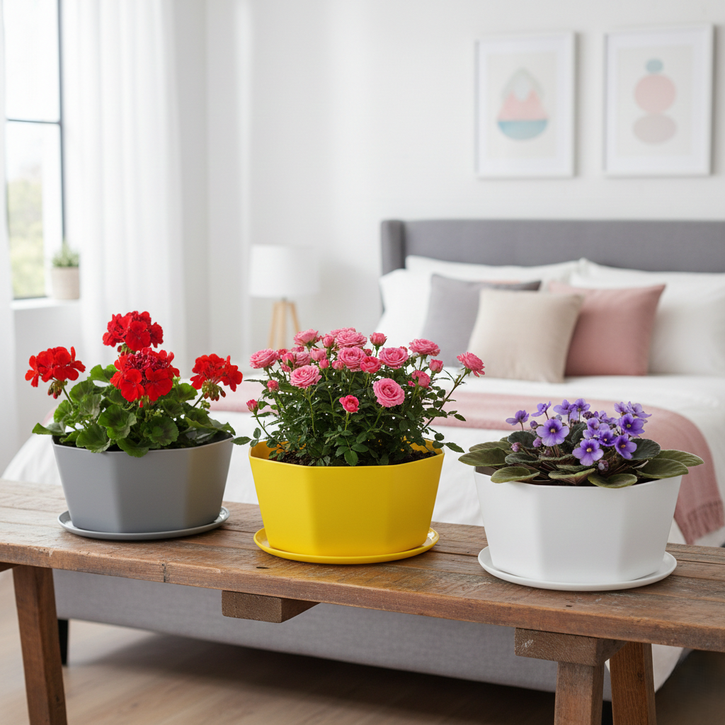 Octa-Bloom Planter | Premium Large Caliber Geometric Pot