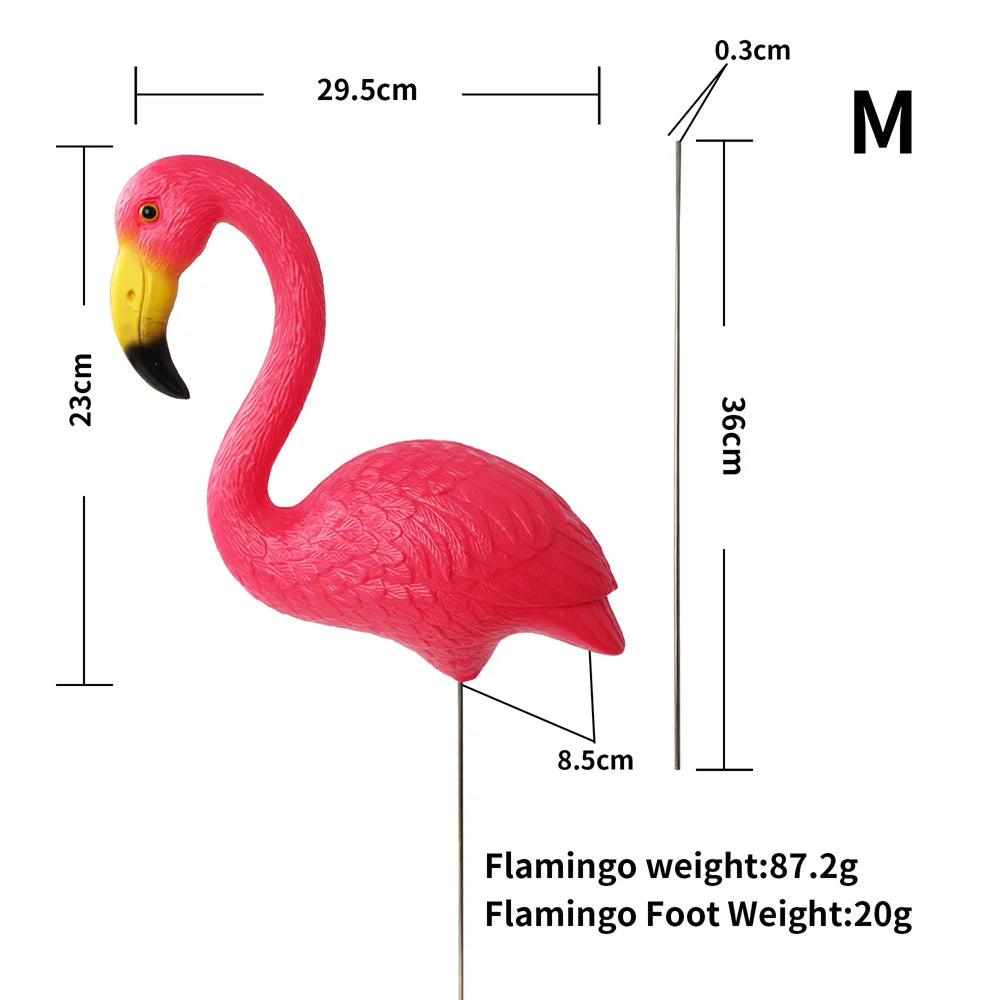 Aura-Plume – Architectural Flamingo Garden Sculpture