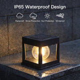 2-in-1 Architectural Solar Column & Pathway Light