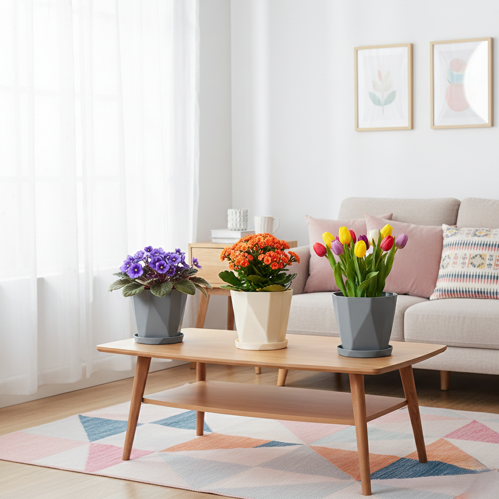 Geometric Facet Garden Planter