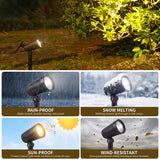 Aura-Zenith – Precision Architectural Solar Spotlight