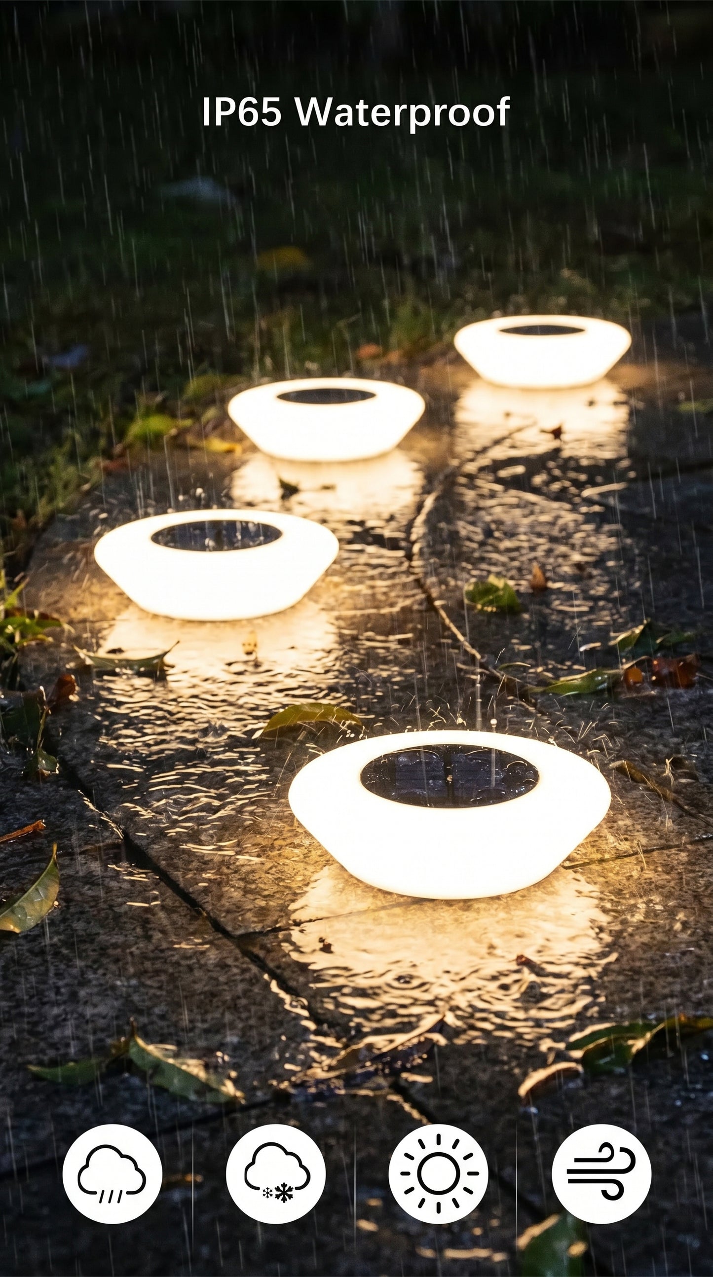 Aura-Disc – Architectural Flush Solar Ground Lights