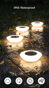 Aura-Disc – Architectural Flush Solar Ground Lights