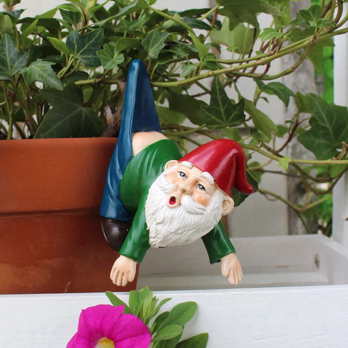 Aura-Tumble – Whimsical Mischief Garden Sculpture