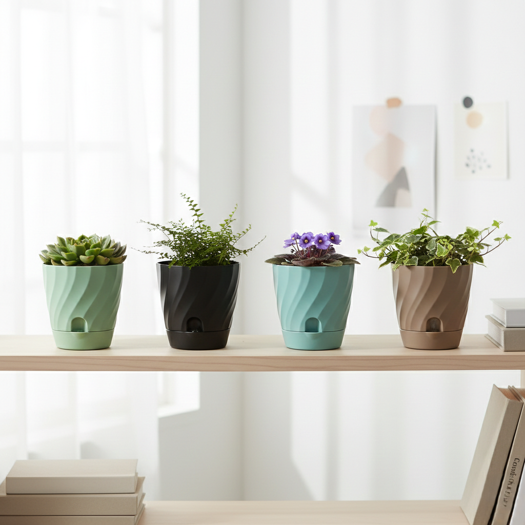 Spiral Zen Vortex Planter