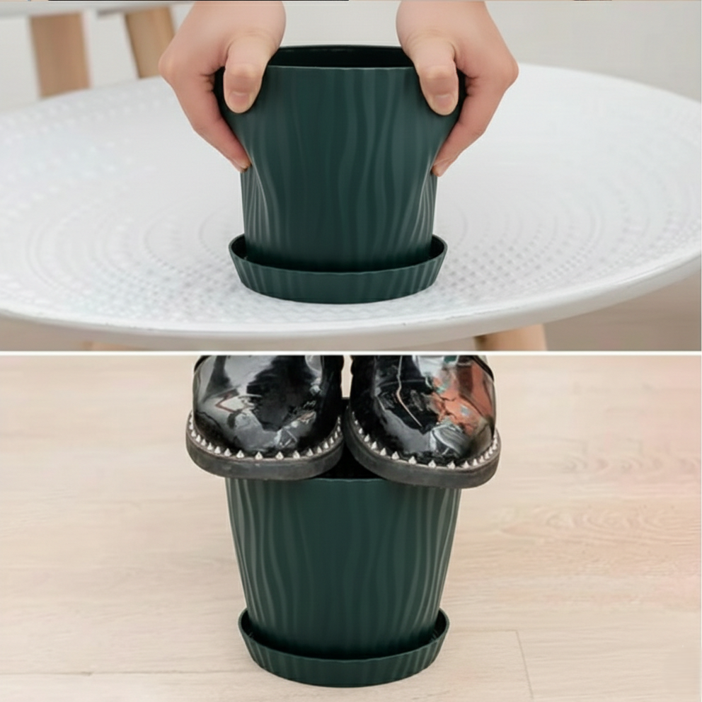 High Waist Water Ripple Planter