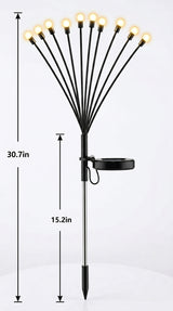 Aura-Wisp – Kinetic Firefly Solar Garden Lights