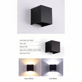 Aura-Beam – Modern Architectural Cube Light