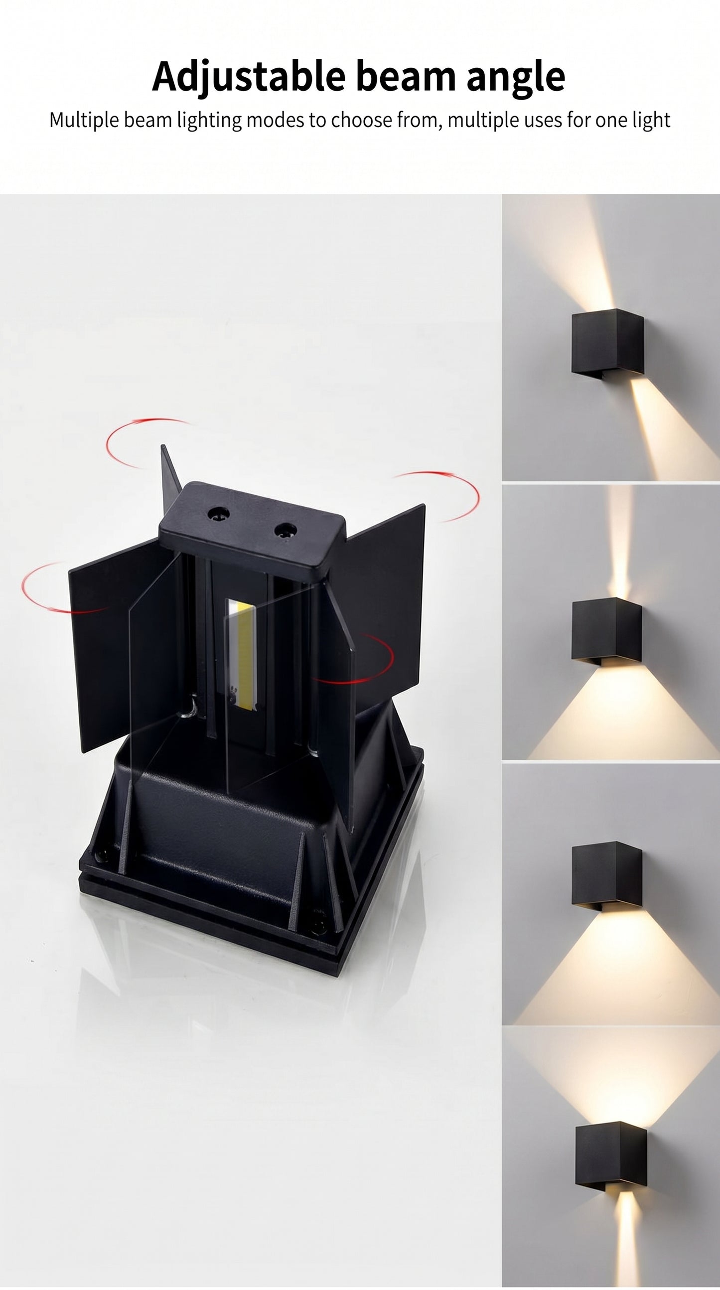 Aura-Beam – Modern Architectural Cube Light