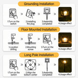 2-in-1 Architectural Solar Column & Pathway Light