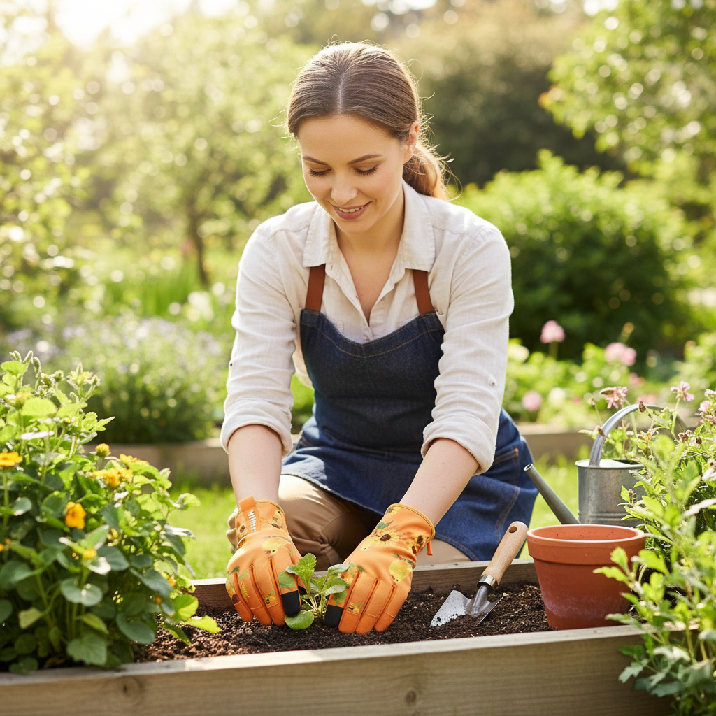 Flora Women's Garden Gloves