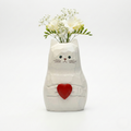 Heartfelt Kitten Planter