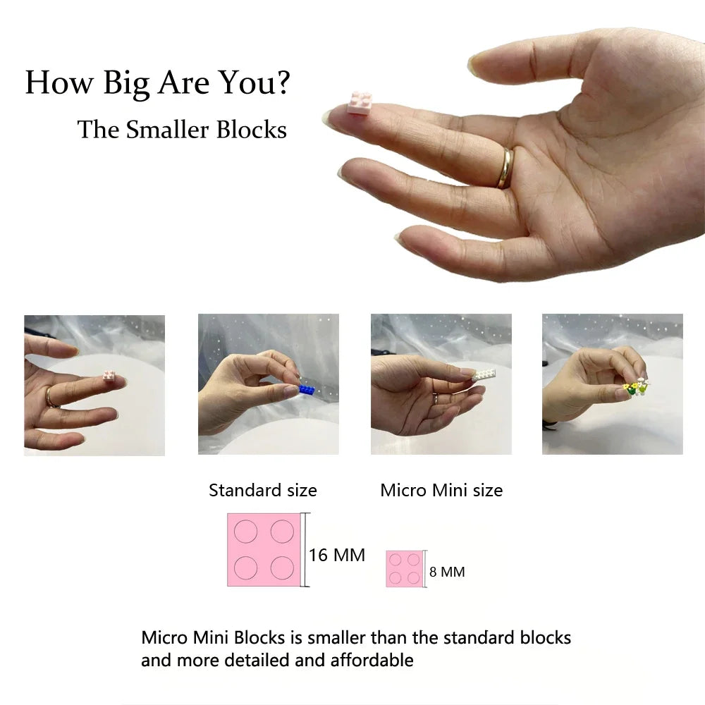 Eternal Bloom Display Case Flower Building Set