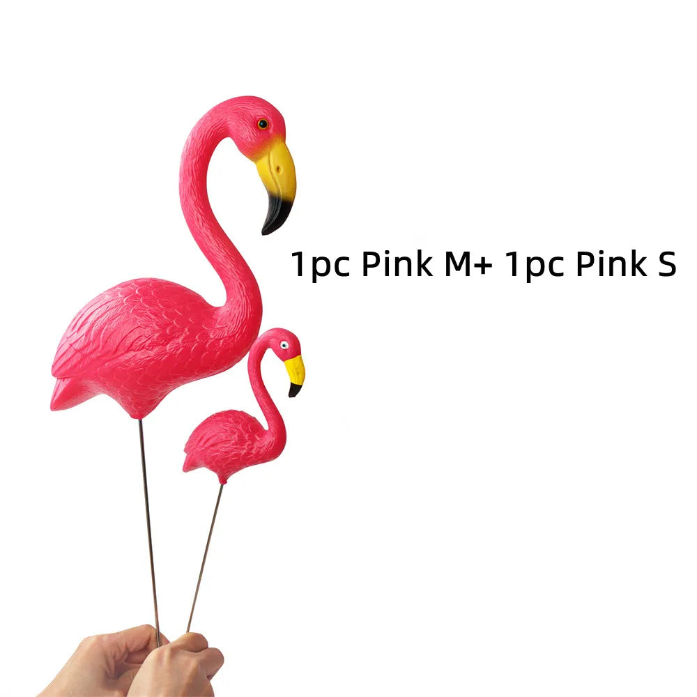 Aura-Plume – Architectural Flamingo Garden Sculpture
