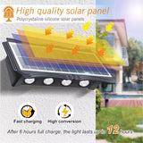 Solar Wall Lamp Outdoor Solar LED Light Waterproof up and down Luminous Lighting Balcony Yard Garden Decoration Lights